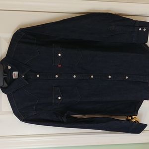 New Levi's Standard Men's Dark Blue Shirt